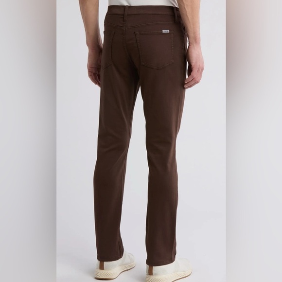 Joe’s Jeans NWT Men’s Slim Fit French Terry Jeans Chocolate Brown size 40 x 32 - Picture 2 of 12